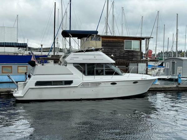 Carver-325 Aft Cabin 1996 -Seattle-Washington-United States-Starboard Profile-3969463