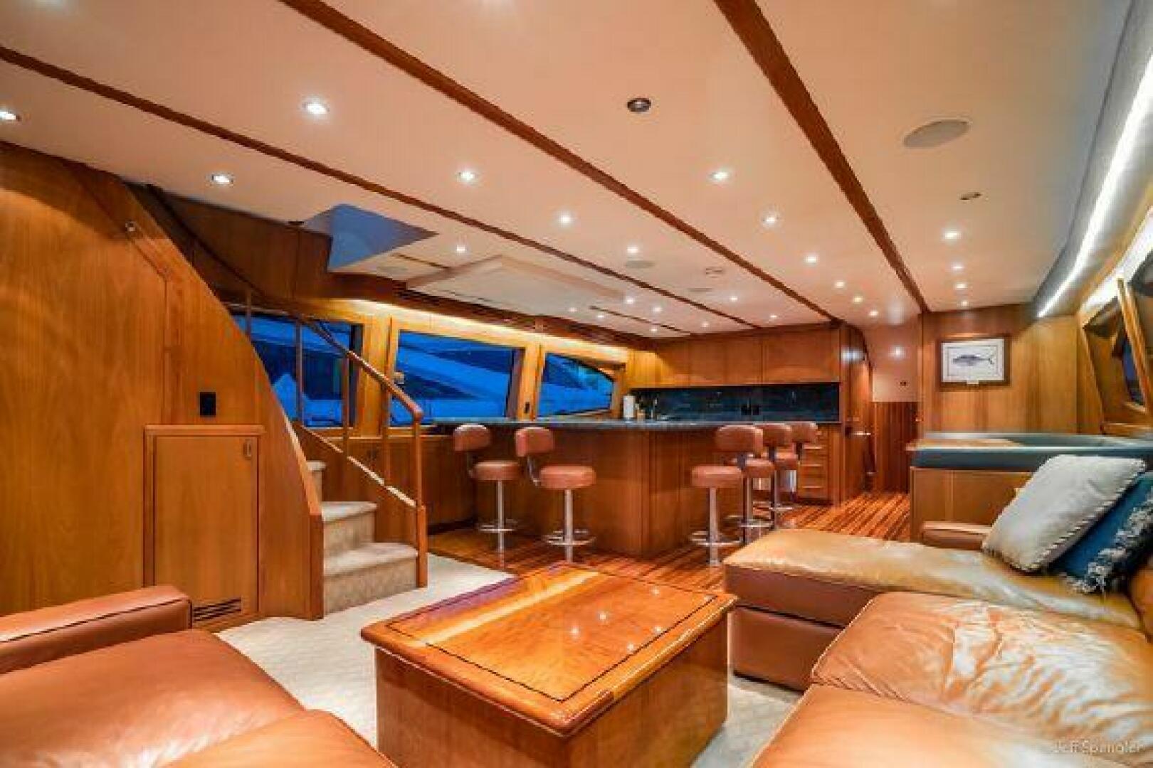 Hatteras-77 Enclosed Bridge 2008-Desperado Panama City-Panama-2008 Hatteras 77 Enclosed Bridge Desperado-Galley-3992337 | Thumbnail