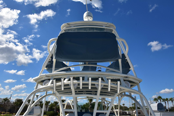 Hydra-Sports-4200 SF 2012-A Salt Weapon Daytona Beach-Florida-United States-2012 42 Hydra-Sports SF  A Salt Weapon  Tower Rod Holder-4006125