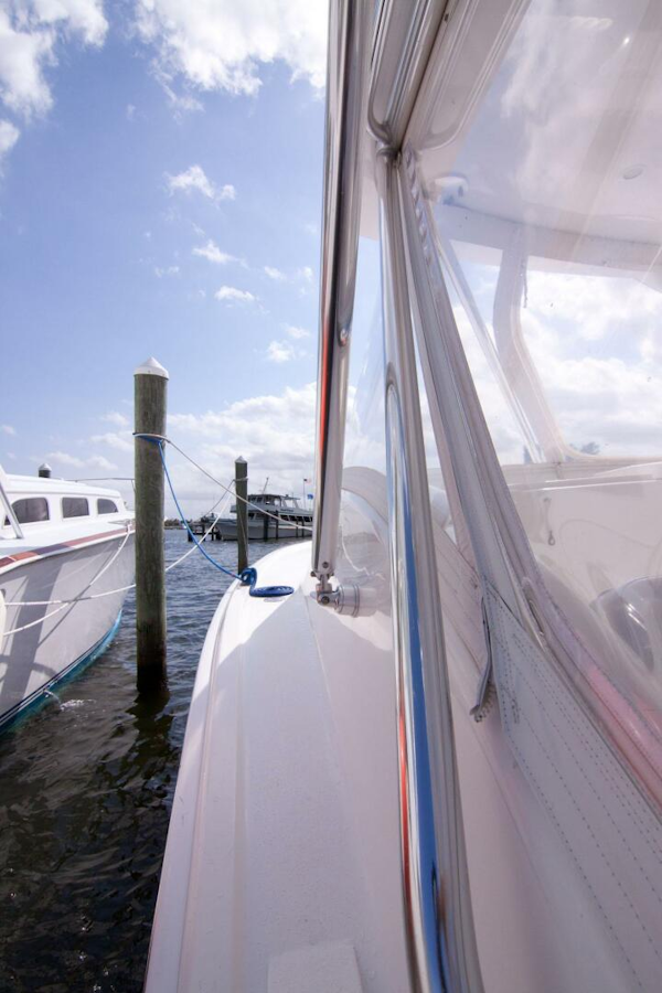 Out Island-38 Custom Express 2009-NO BONES ABOUT IT Jupiter-Florida-United States-Out Island 38 Express-Sidedeck-4017281