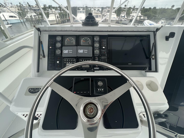 Hatteras-60 Convertible 1999-DOWN TIME Stuart-Florida-United States-Hatteras SF Down Time  Helm-4107576