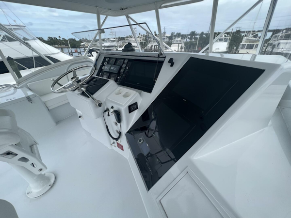Hatteras-60 Convertible 1999-DOWN TIME Stuart-Florida-United States-Hatteras SF Down Time  Helm-4107577
