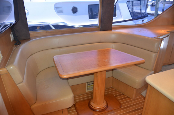 Hatteras-60 Convertible 1999-DOWN TIME Stuart-Florida-United States-Hatteras SF Down Time  Dinette-4064126