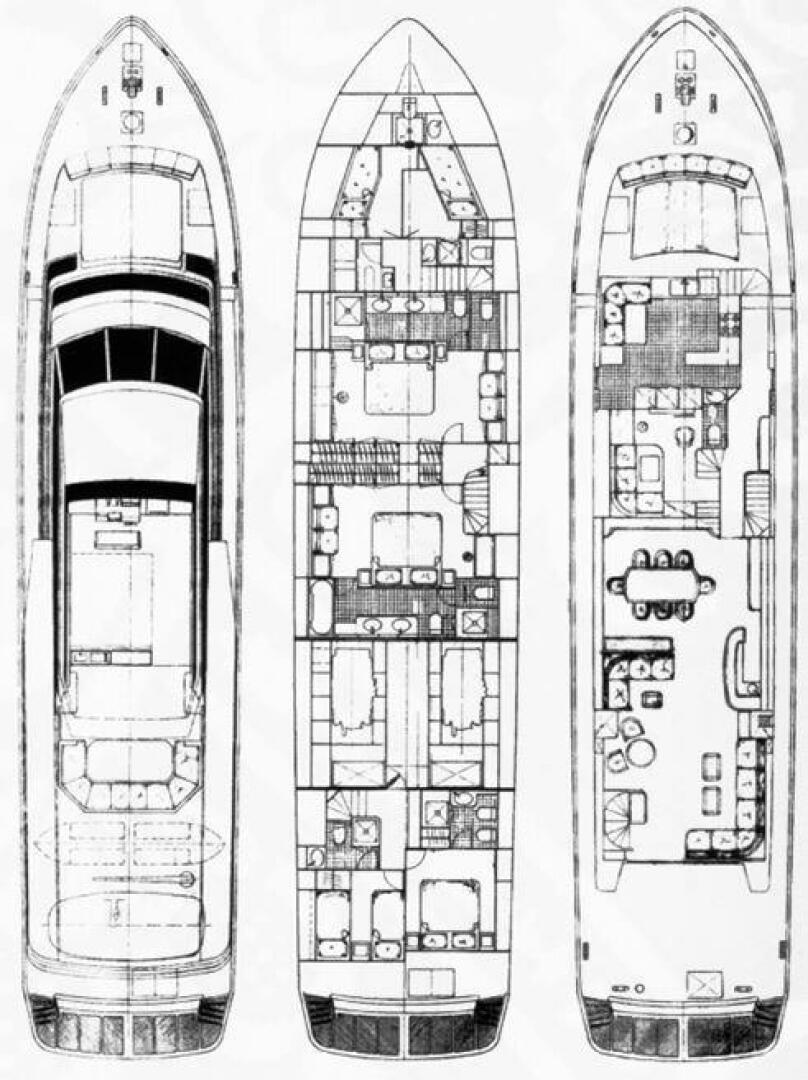 Versilcraft-Super Challenger 92 1992-CIPANGO West Palm Beach-Florida-United States-General Arrangement-4085434 | Thumbnail