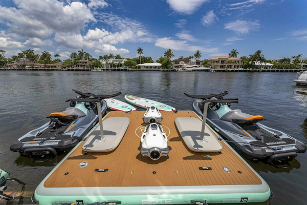 Princess-32M 2012-Beachfront II Nassau-Bahamas-2012 Princess 104  inflatable dock-4133541