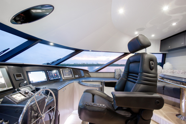 Westport-Raised Pilothouse 2003-HANNAH Aventura-Florida-United States-Pilothouse Helm-4199953