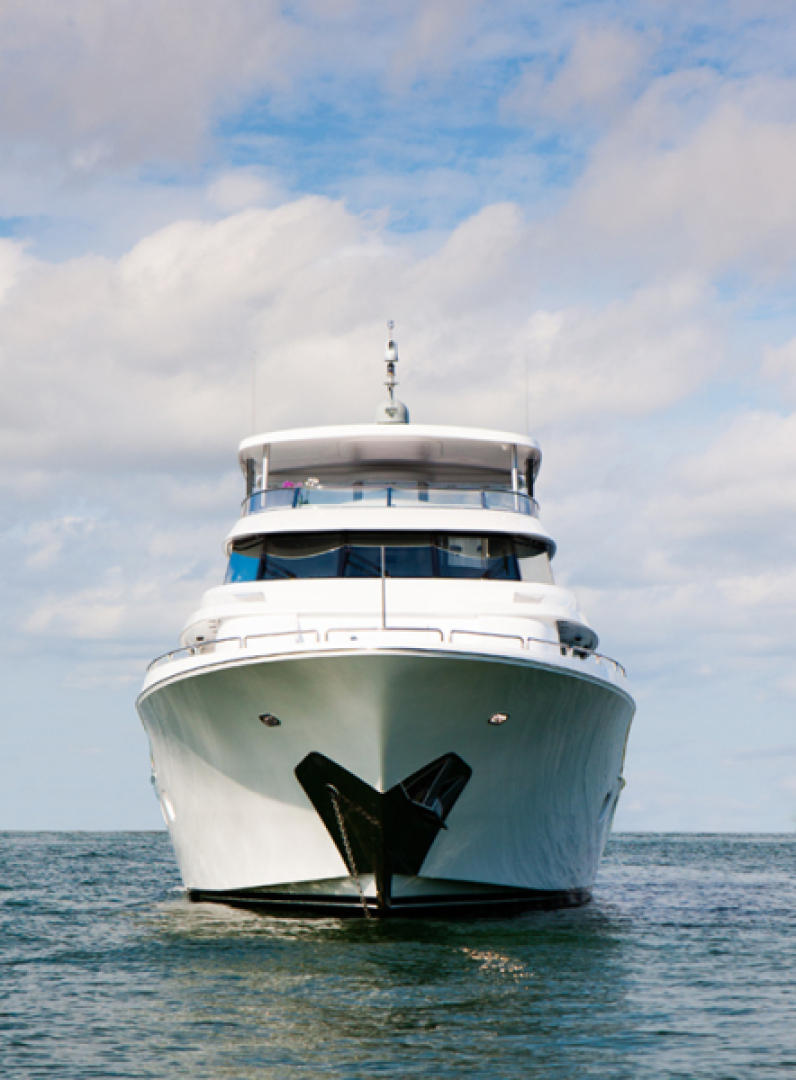 Westport-Raised Pilothouse 2003-HANNAH Aventura-Florida-United States-Bow Profile-4200039 | Thumbnail