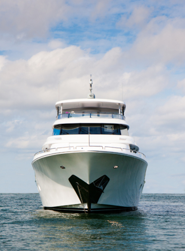 Westport-Raised Pilothouse 2003-HANNAH Aventura-Florida-United States-Bow Profile-4200039