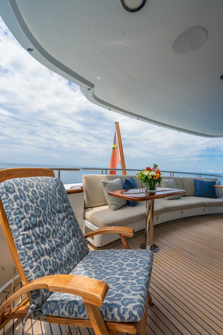 Richmond Yachts 2004-MISS STEPHANIE Norman Point-Bahamas-Sun Deck Lounge Area-4556304 | Thumbnail