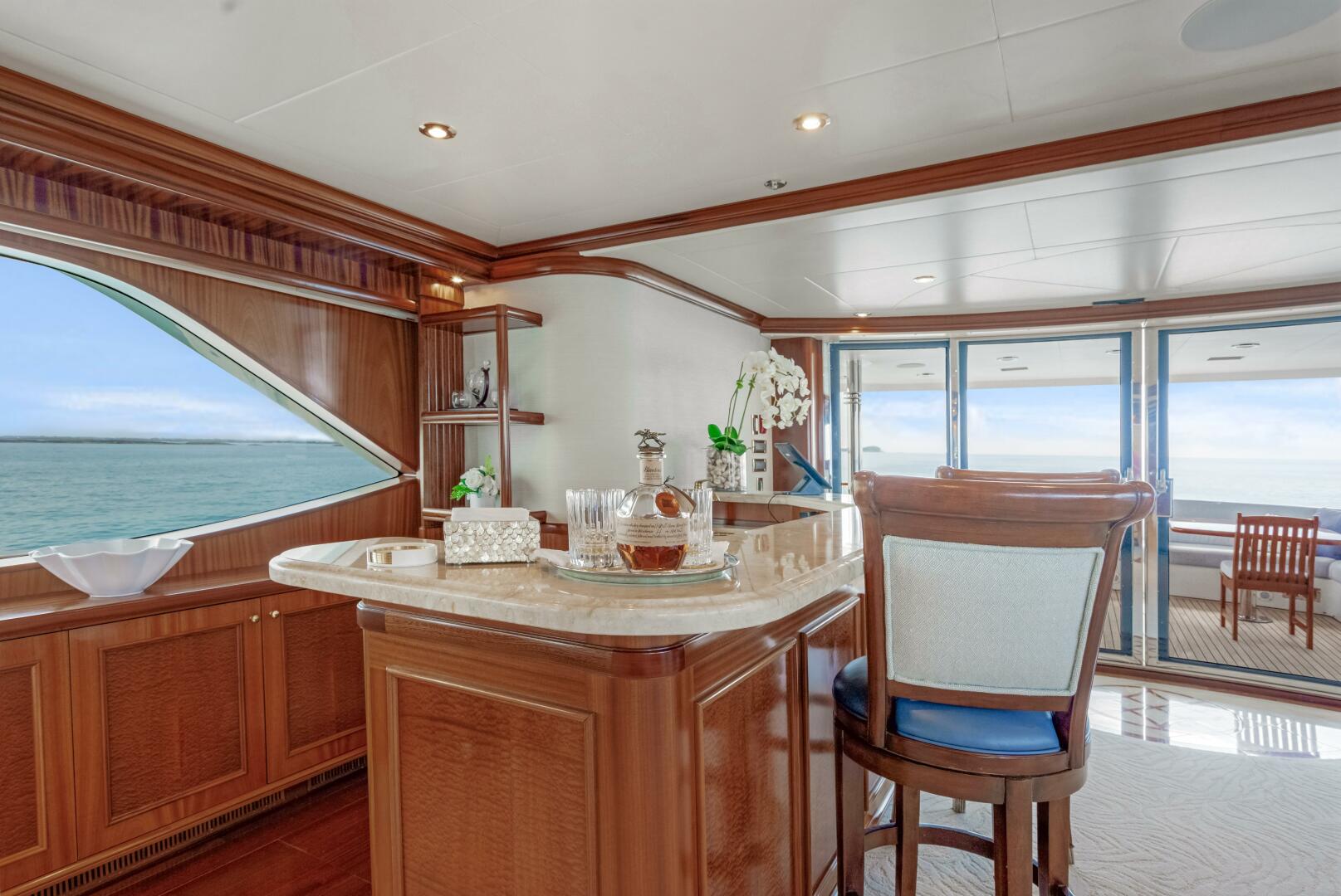 Richmond Yachts 2004-MISS STEPHANIE Norman Point-Bahamas-Main Deck Bar-4556175 | Thumbnail