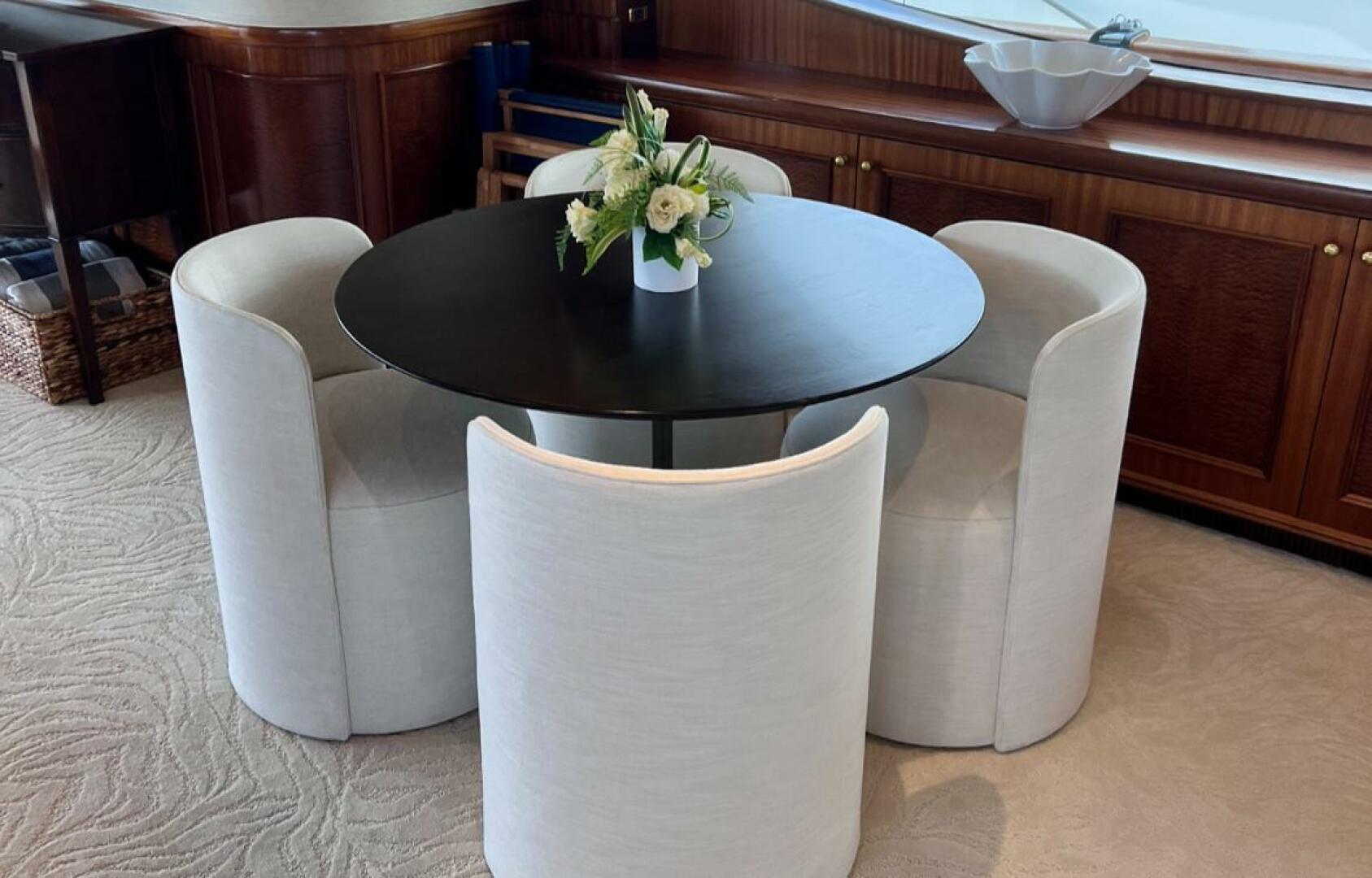 Richmond Yachts 2004-MISS STEPHANIE Norman Point-Bahamas-Main Deck Salon Game Table-4380293 | Thumbnail