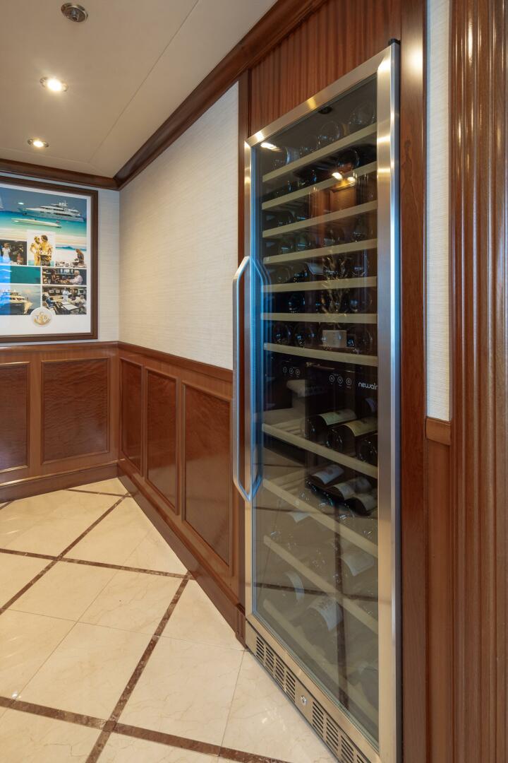 Richmond Yachts 2004-MISS STEPHANIE Norman Point-Bahamas-Main Deck Wine Cellar-4556171 | Thumbnail