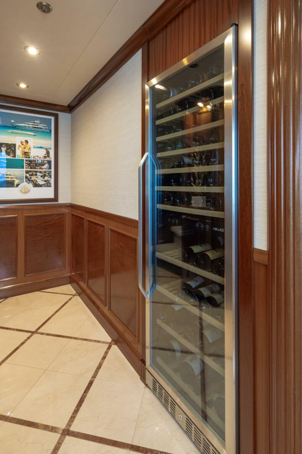 Richmond Yachts 2004-MISS STEPHANIE Norman Point-Bahamas-Main Deck Wine Cellar-4556171