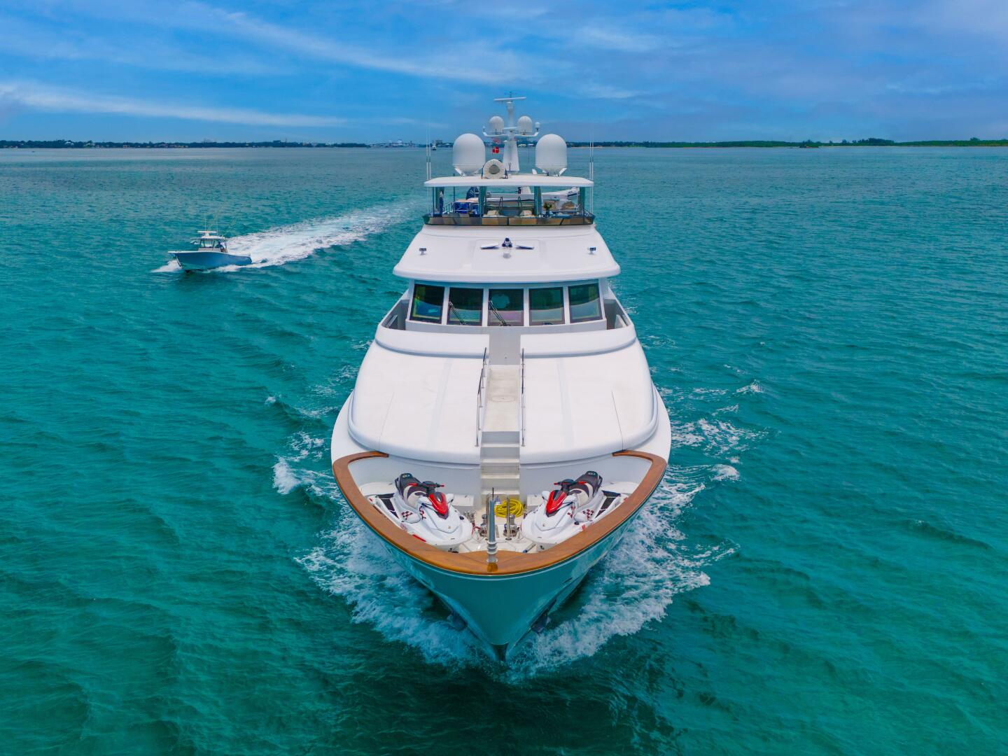 Richmond Yachts 2004-MISS STEPHANIE Norman Point-Bahamas-Bow and Jetskies-4556308 | Thumbnail