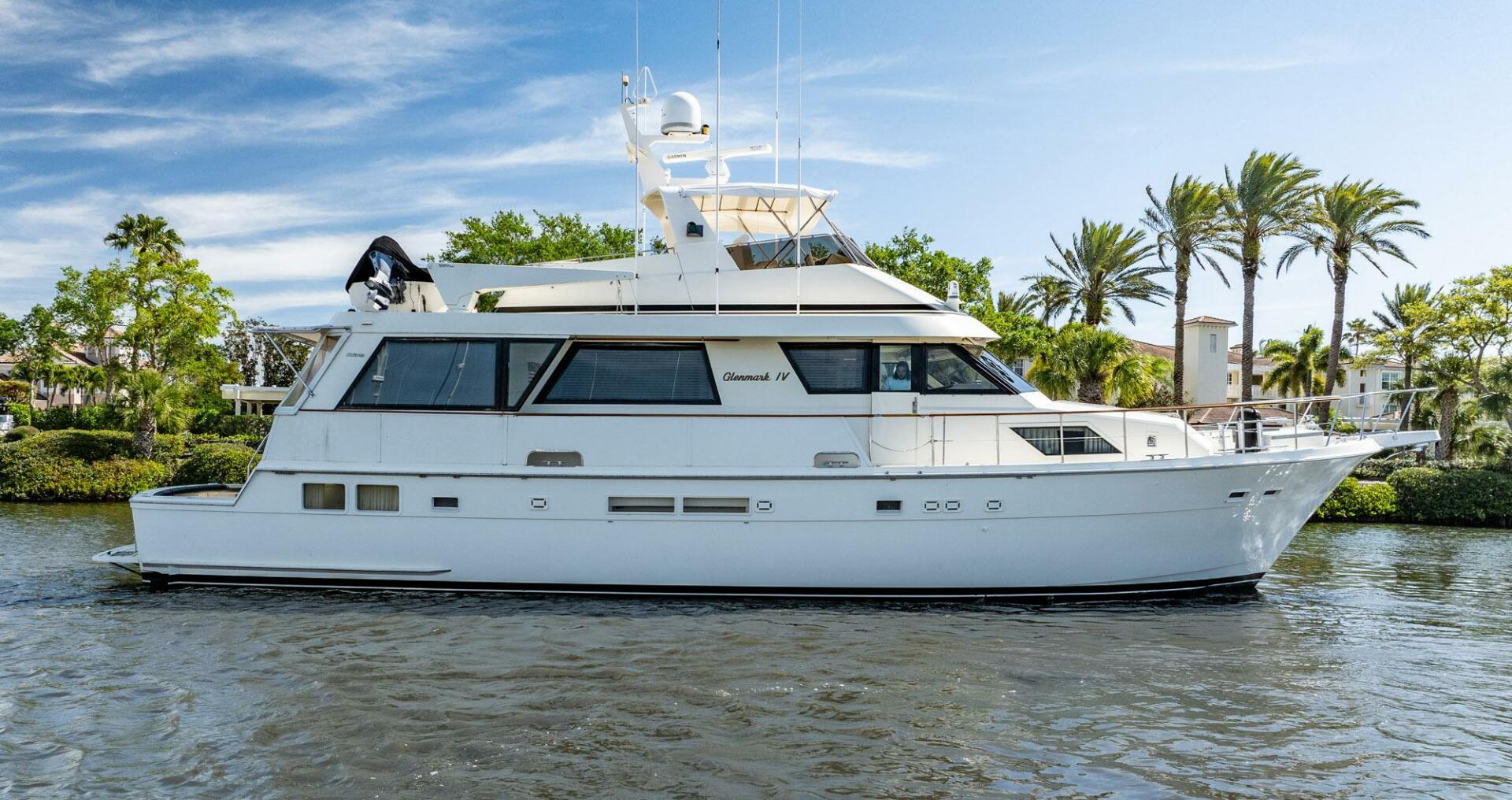 Hatteras-Cockpit Motor Yacht 1988-Glenmark lV Vero Beach-Florida-United States-4231168 | Thumbnail