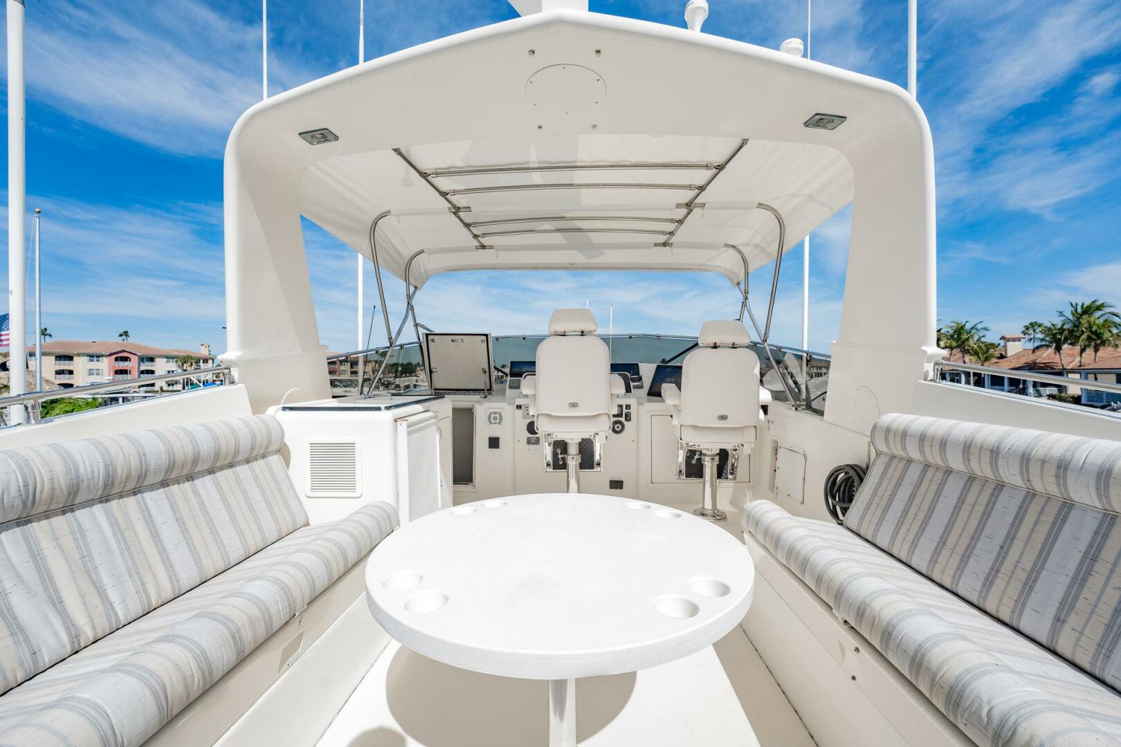 Hatteras-Cockpit Motor Yacht 1988-Glenmark lV Vero Beach-Florida-United States-4233054 | Thumbnail