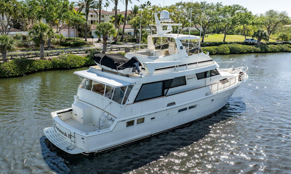 Hatteras-Cockpit Motor Yacht 1988-Glenmark lV Vero Beach-Florida-United States-4232969