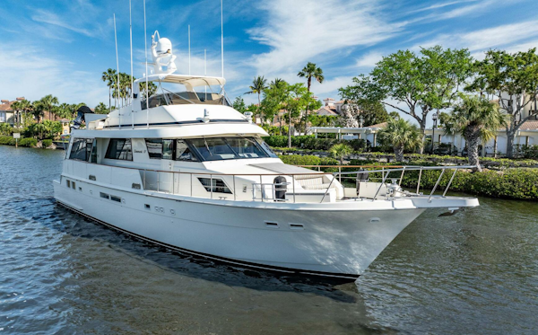Hatteras-Cockpit Motor Yacht 1988-Glenmark lV Vero Beach-Florida-United States-4232963