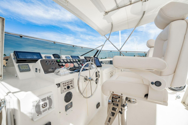 Hatteras-Cockpit Motor Yacht 1988-Glenmark lV Vero Beach-Florida-United States-4233043