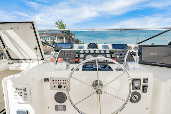 Hatteras-Cockpit Motor Yacht 1988-Glenmark lV Vero Beach-Florida-United States-4233041