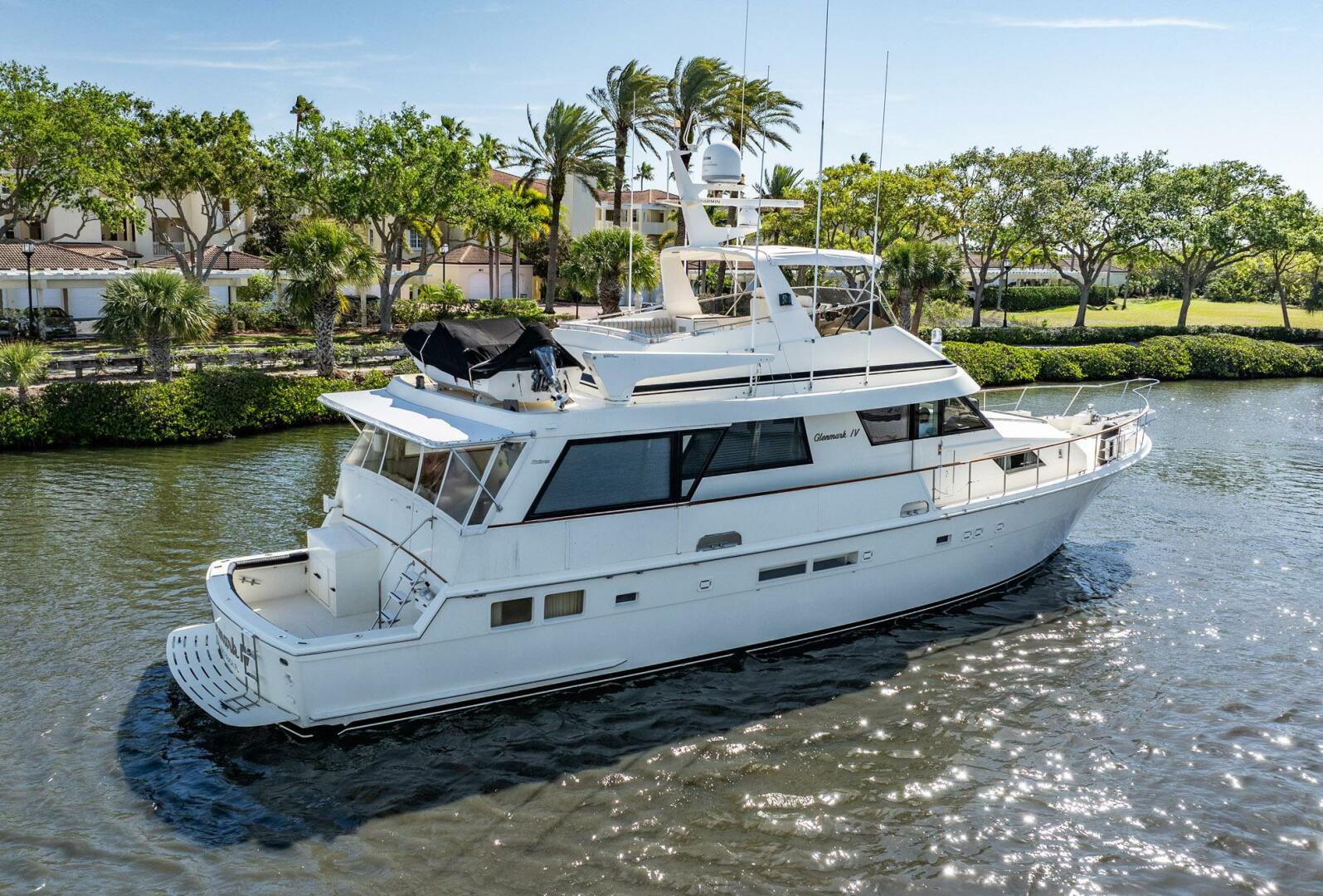 Hatteras-Cockpit Motor Yacht 1988-Glenmark lV Vero Beach-Florida-United States-4233071 | Thumbnail
