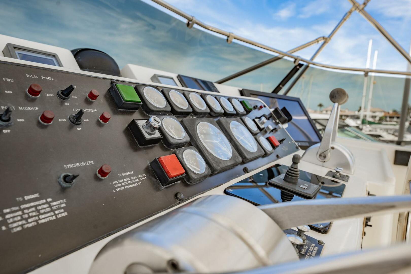 Hatteras-Cockpit Motor Yacht 1988-Glenmark lV Vero Beach-Florida-United States-4233044 | Thumbnail