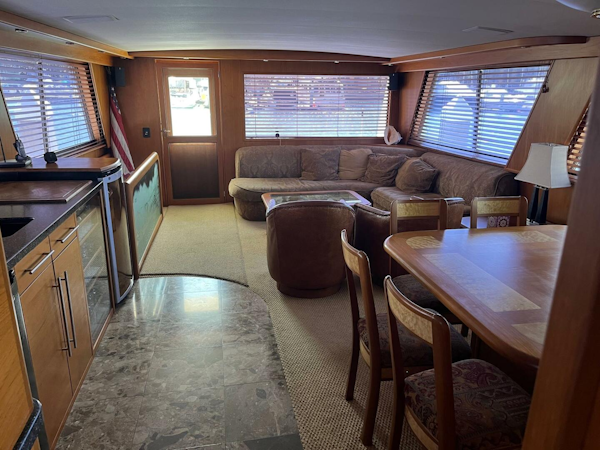 Hatteras-70 Cockpit Motor Yacht 1986-Lady T Marina Del Rey-California-United States-4242277