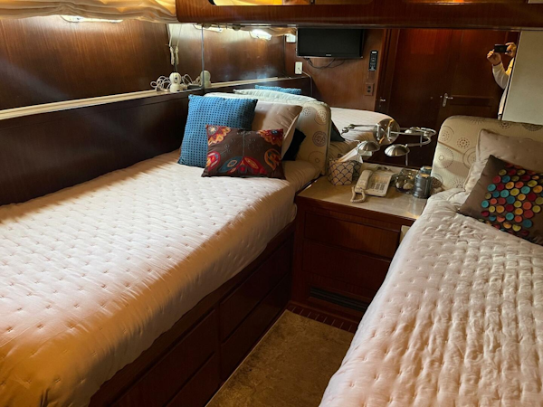 Hatteras-70 Cockpit Motor Yacht 1986-Lady T Marina Del Rey-California-United States-4242279