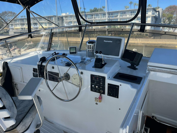 Hatteras-70 Cockpit Motor Yacht 1986-Lady T Marina Del Rey-California-United States-4242304