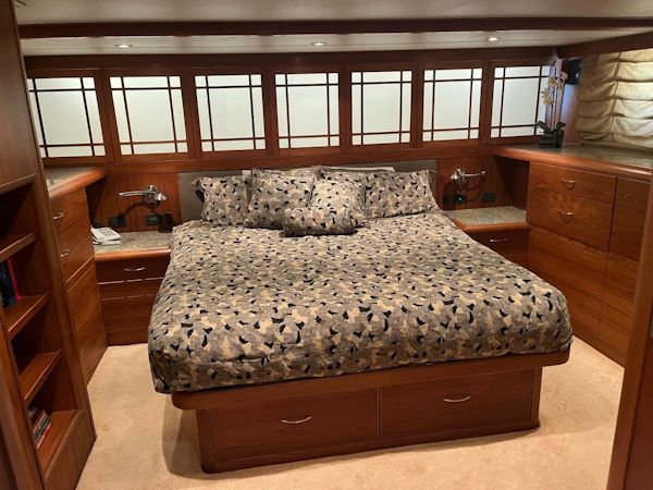 Hatteras-70 Cockpit Motor Yacht 1986-Lady T Marina Del Rey-California-United States-4242300