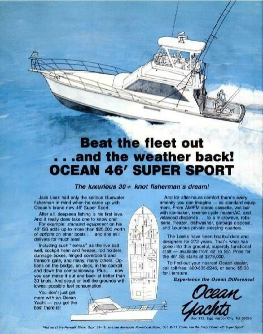 Ocean Yachts-Sport Fish 1985-Reel Freedom Palm Coast-Florida-United States-4386515 | Thumbnail