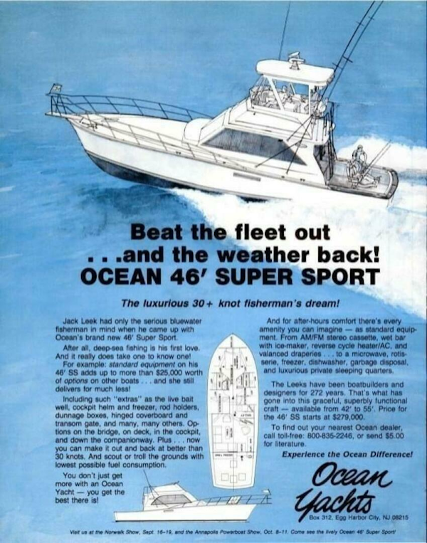 Ocean Yachts-Sport Fish 1985-Reel Freedom Palm Coast-Florida-United States-4386515