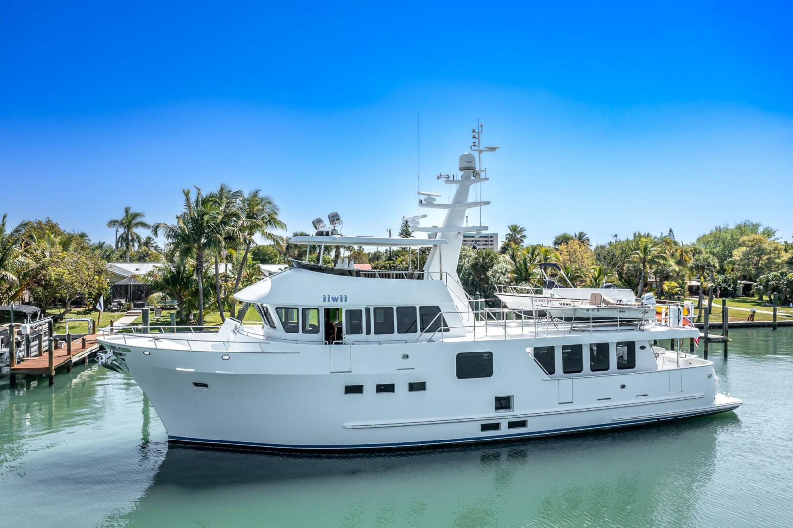 Used Northern Marine 80' Expedition Motor Yacht For Sale In