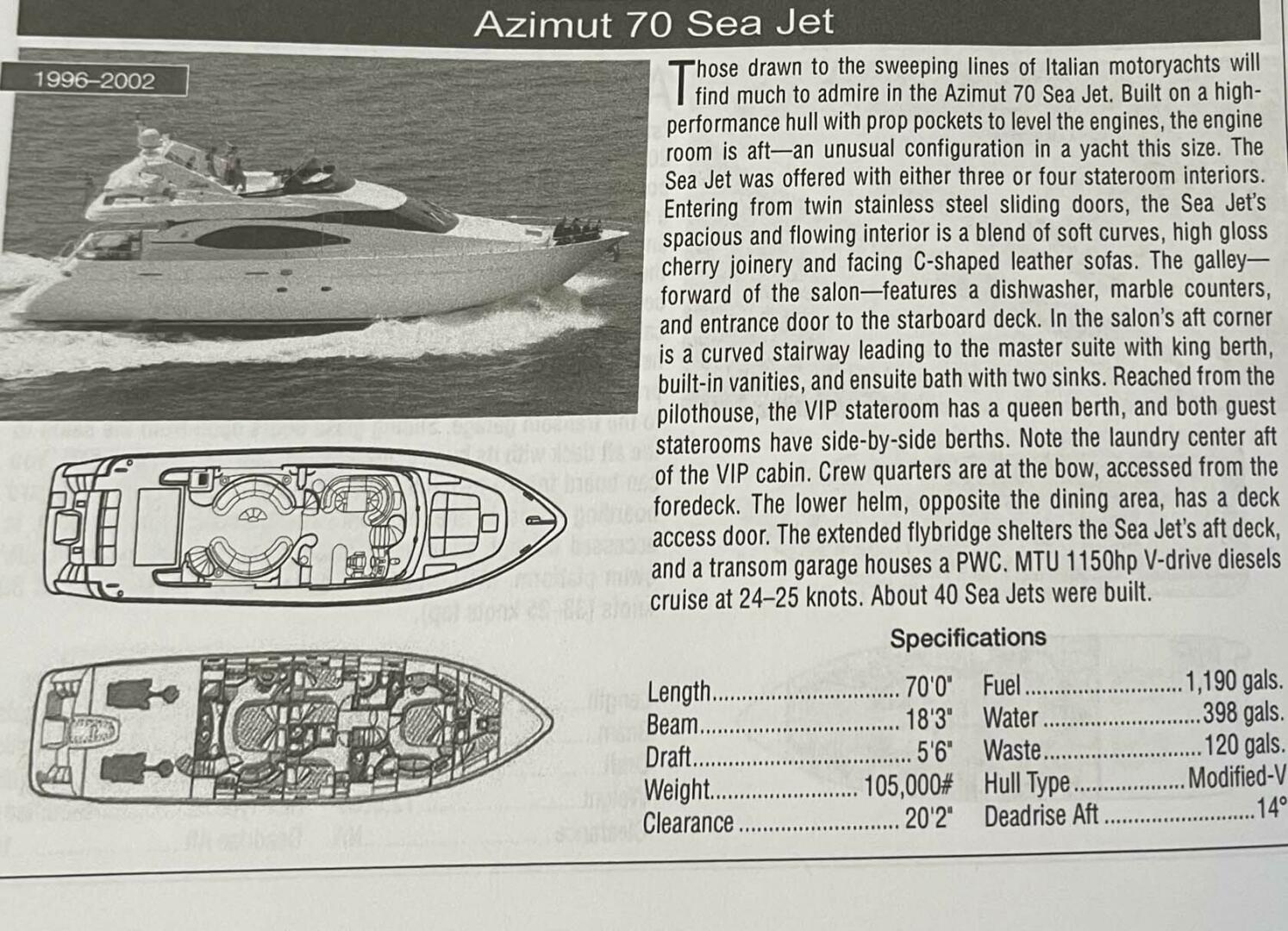 Azimut-Sea-Jet 2000-NUEVA OLA Fort Lauderdale-Florida-United States-4285044 | Thumbnail