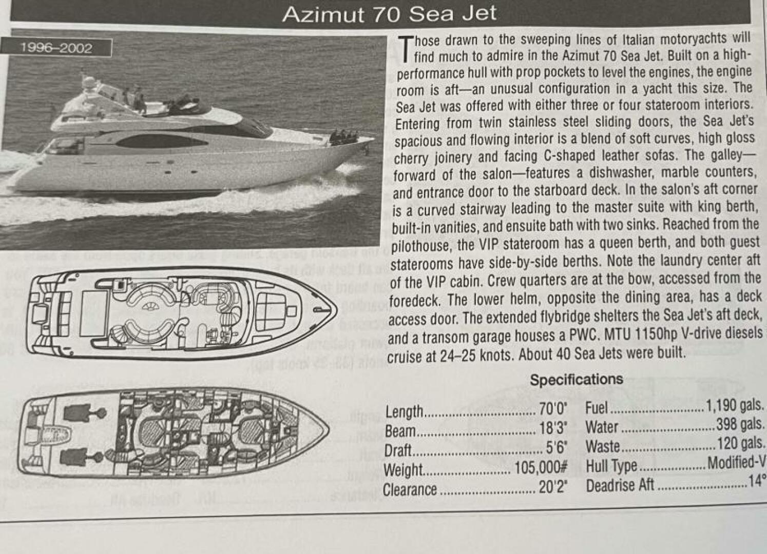 Azimut-Sea-Jet 2000-NUEVA OLA Fort Lauderdale-Florida-United States-4286949 | Thumbnail