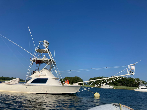 Bertram-31 1975-LITTLE EVA Newburyport-Massachusetts-United States-LITTLE EVA_On Mooring-4339804