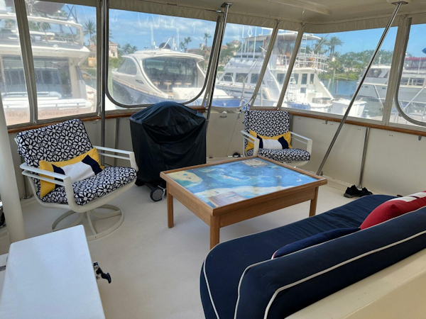 Hatteras-48 Motor Yacht 1981-Rubber Ducky Vero Beach-Florida-United States-4365391