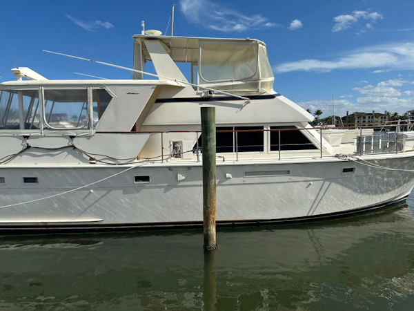 Hatteras-48 Motor Yacht 1981-Rubber Ducky Vero Beach-Florida-United States-4365377