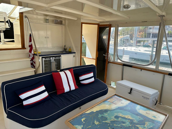 Hatteras-48 Motor Yacht 1981-Rubber Ducky Vero Beach-Florida-United States-4365390