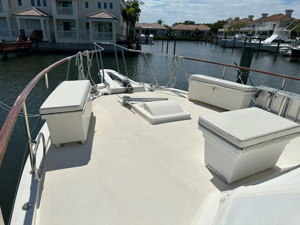 Hatteras-48 Motor Yacht 1981-Rubber Ducky Vero Beach-Florida-United States-4365378