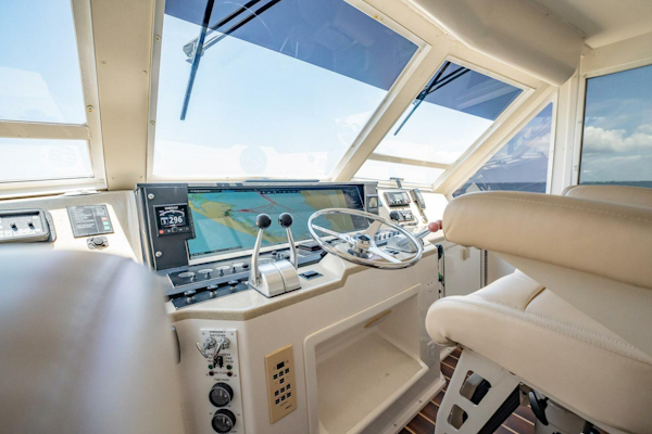 Viking-60 Cockpit Sport Yacht 2000-Moon Shadow Longboat Key-Florida-United States-4374732