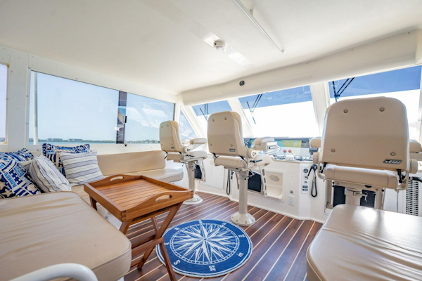 Viking-60 Cockpit Sport Yacht 2000-Moon Shadow Longboat Key-Florida-United States-4374729