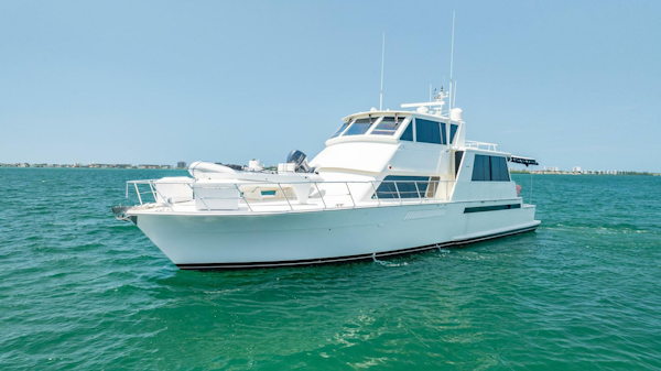 Viking-60 Cockpit Sport Yacht 2000-Moon Shadow Longboat Key-Florida-United States-4374715