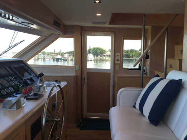 Hatteras-70 Cockpit Motor Yacht 1994-Lumber Away IV Fort Lauderdale-Florida-United States-4452508