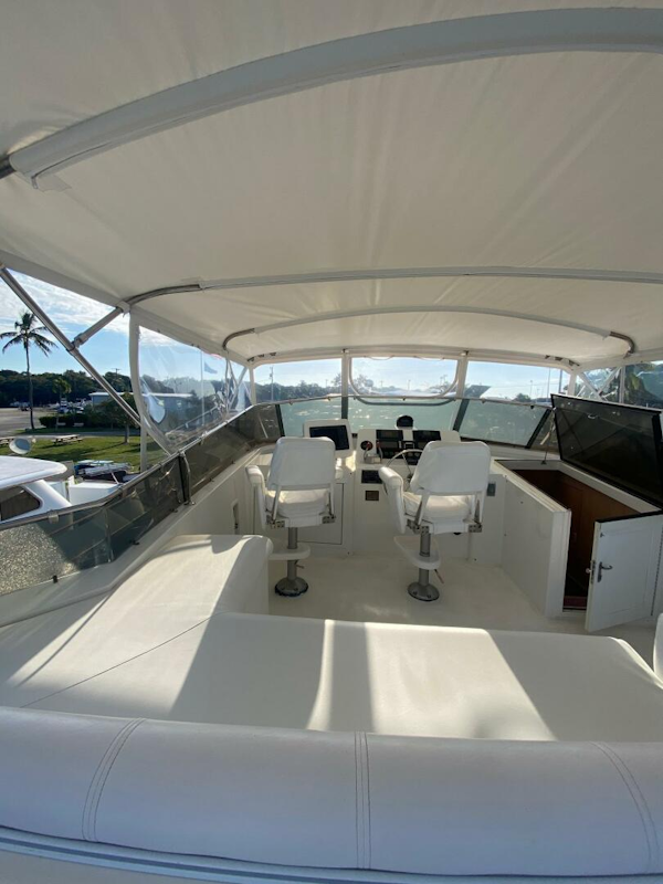 Hatteras-70 Cockpit Motor Yacht 1994-Lumber Away IV Fort Lauderdale-Florida-United States-4452485