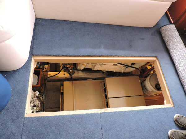 Post-44 1990-Lost Tarheel Fort Pierce-Florida-United States-53 Engine Room Access-4456903
