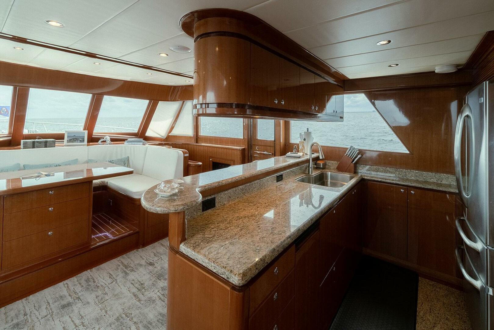 Hampton-Motor Yacht 2013-ISOBEL III Fort Lauderdale-Florida-United States-Galley-4476611 | Thumbnail