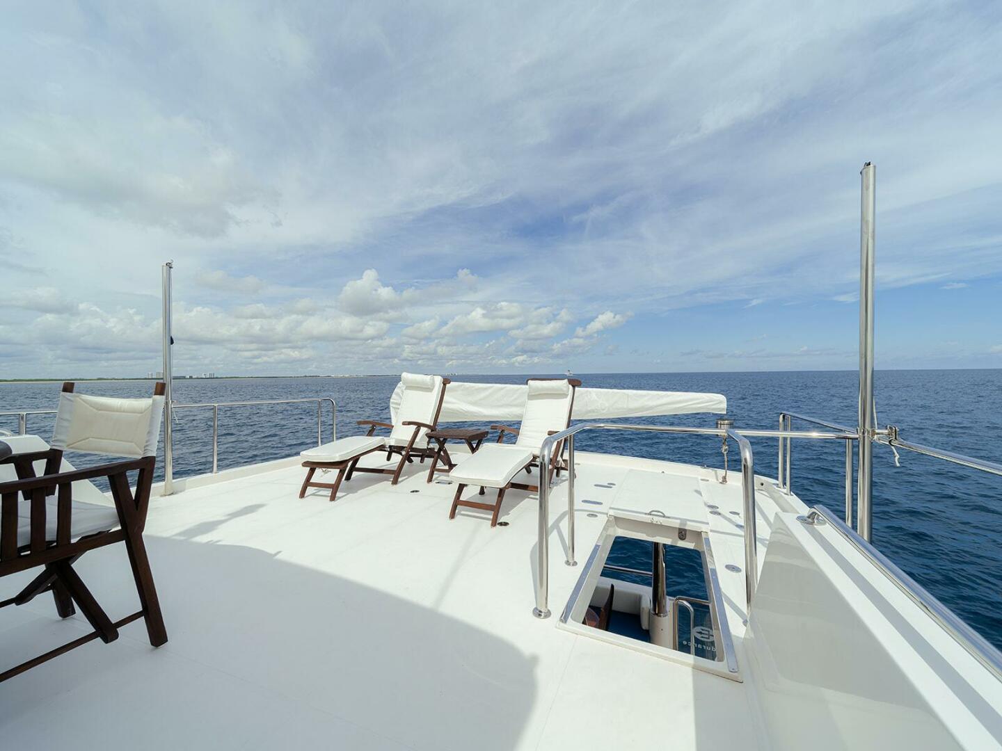 Hampton-Motor Yacht 2013-ISOBEL III Fort Lauderdale-Florida-United States-Boat Deck-4476753 | Thumbnail