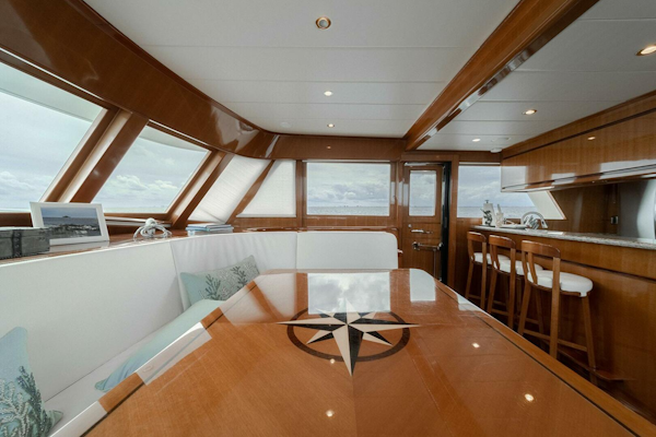 Hampton-Motor Yacht 2013-ISOBEL III Fort Lauderdale-Florida-United States-Dining-4476609