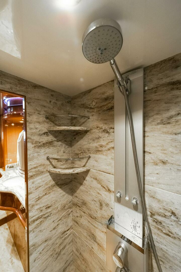 Hampton-Motor Yacht 2013-ISOBEL III Fort Lauderdale-Florida-United States-Master Ensuite Shower-4476638